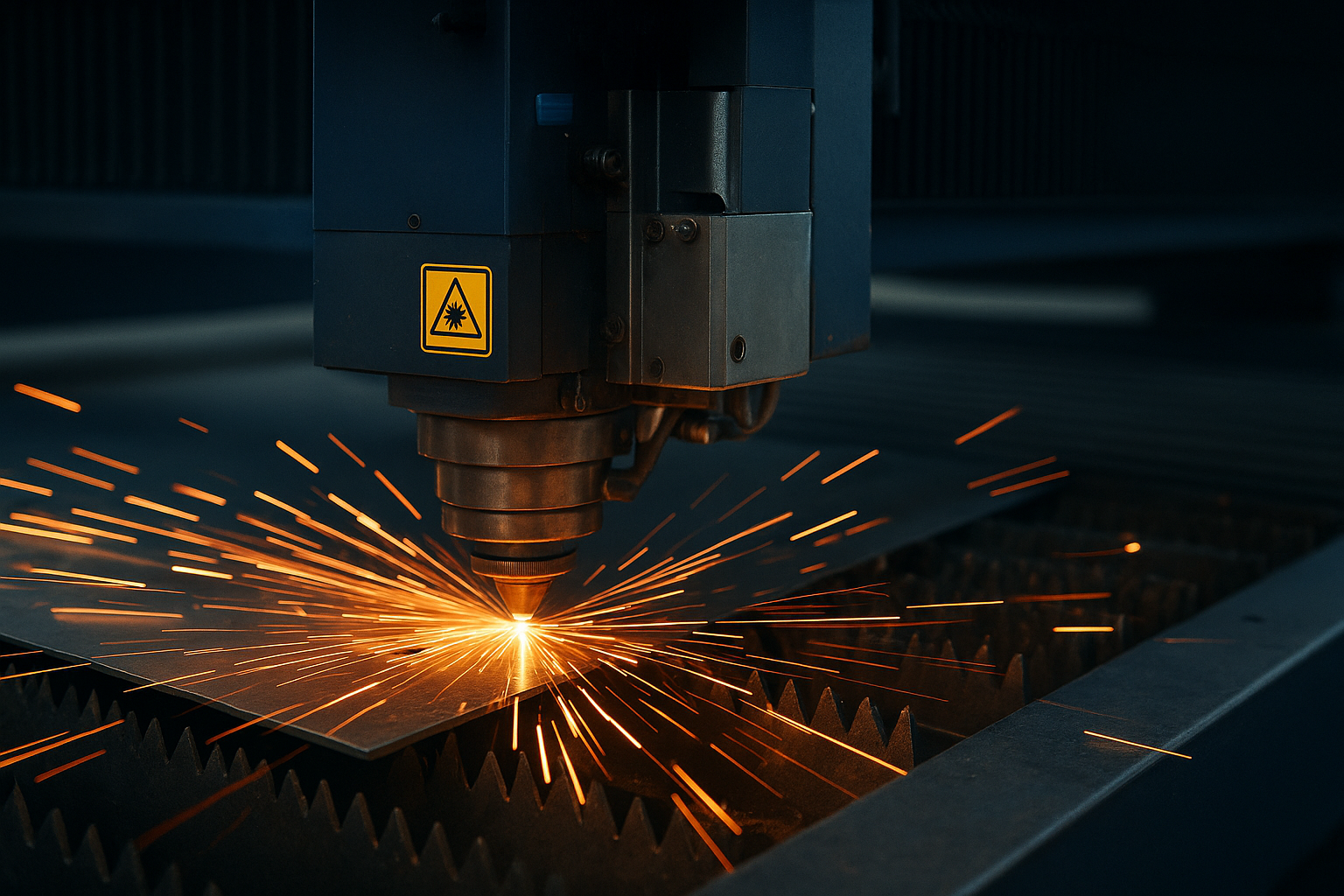 Máquina de grabado láser industrial