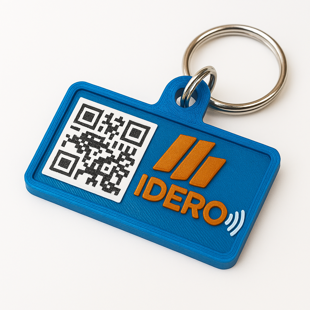 Llavero corporativo 3D